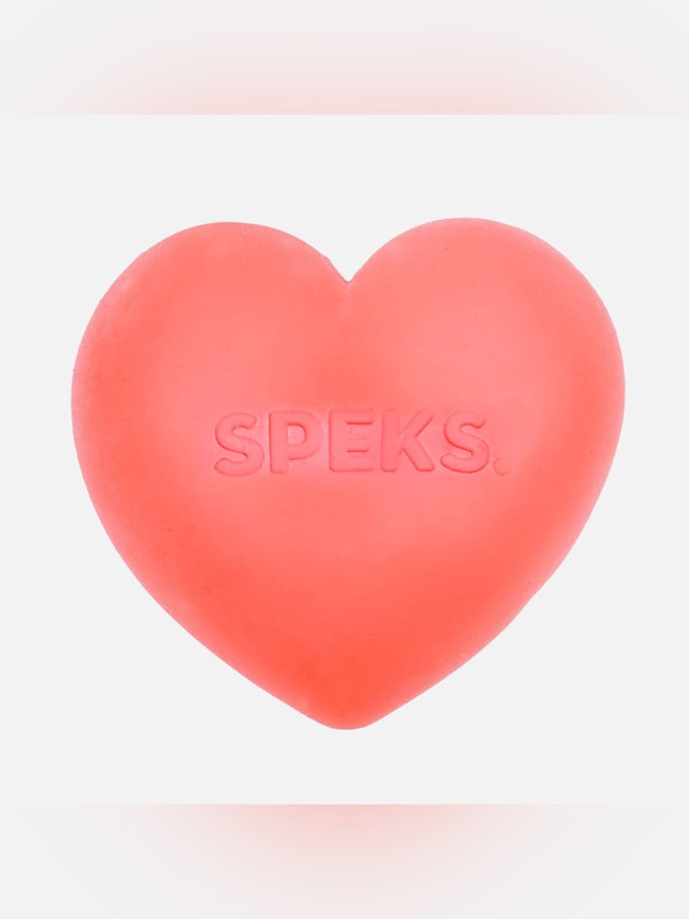 Speks Gump Heart Memory Stress Relief Ball - Red BRAND NEW & LIMITED EDITION